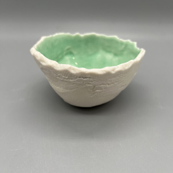 Petit bol vert menthe
